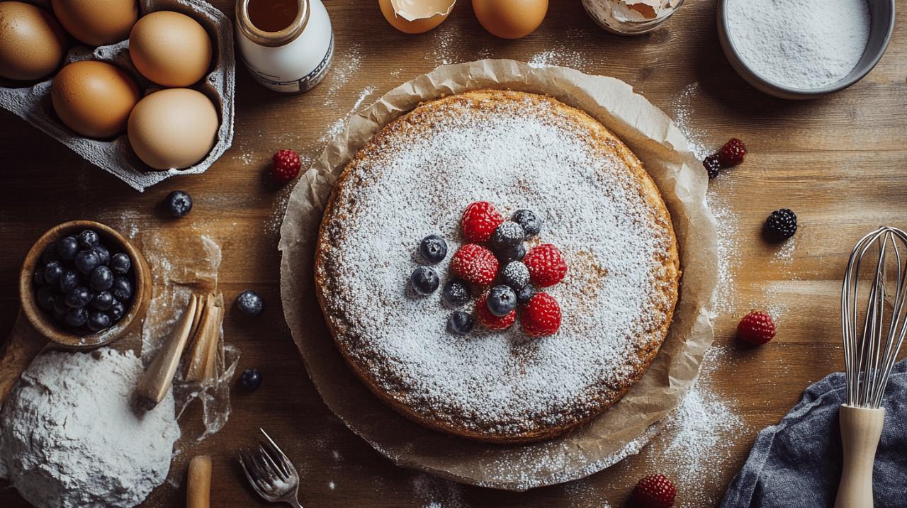 Le gâteau ancestral à la farine d’épeautre et son cœur fondant au chocolat