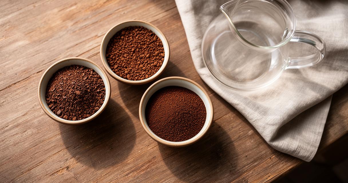 Choisir sa mouture selon sa cafetière : filtre, piston ou expresso